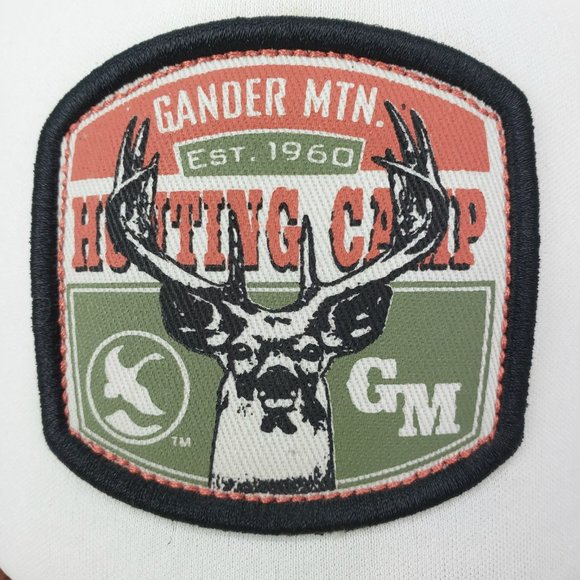 Gander Mountain Hat - Deer Hunting Snapback Trucker Outdoor Cap Mesh Back OSFA - Picture 2 of 6